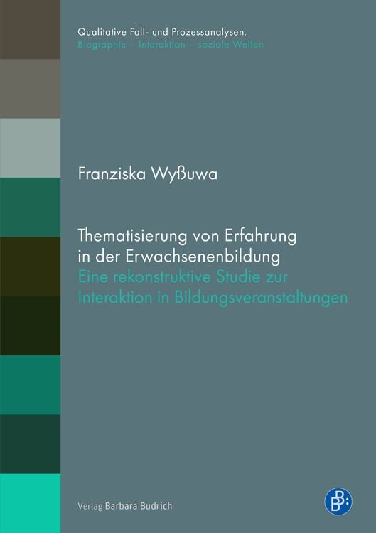 Produktbild: Thematisierung von Erfahrung in der Erwachsenenbildung