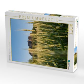 Produktbild: CALVENDO Puzzle Pfaffenstein Nordseite - Blick aus Richtung Pfaffendorf | 1000 Teile Lege-Gr&ouml;&szlig;e 64x48cm Foto-Puzzle f&uuml;r gl&uuml;ckliche Stunden