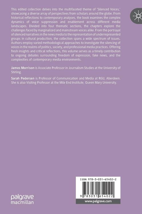 Produktbild: Silenced Voices and the Media
