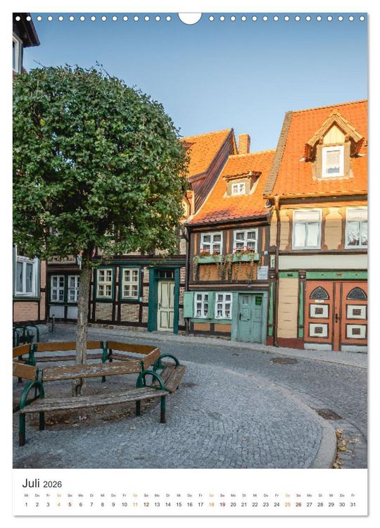 Produktbild: Stadt Wernigerode (Wandkalender 2026 DIN A3 hoch), CALVENDO Monatskalender