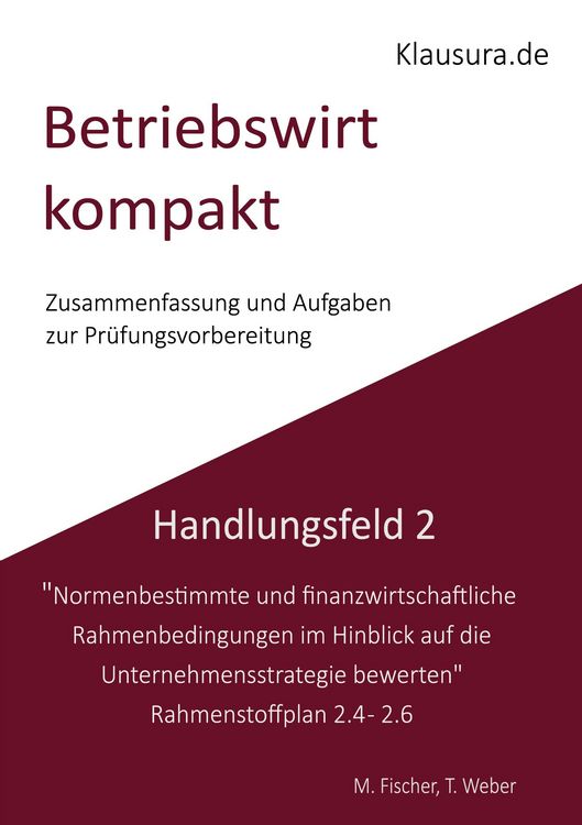 Produktbild: Betriebswirt kompakt Handlungsfeld 2.4-2.6