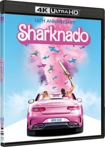 Produktbild: Sharknado - More Sharks more Nado Extended 4K-Edition (UHD+Blu-ray Sonderauflage im rosa Schuber, limitiert auf 500 St&uuml;ck)