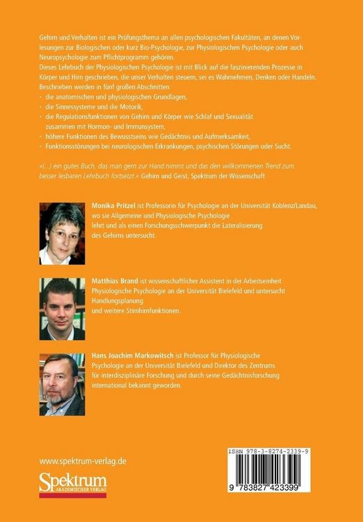 Produktbild: Gehirn und Verhalten