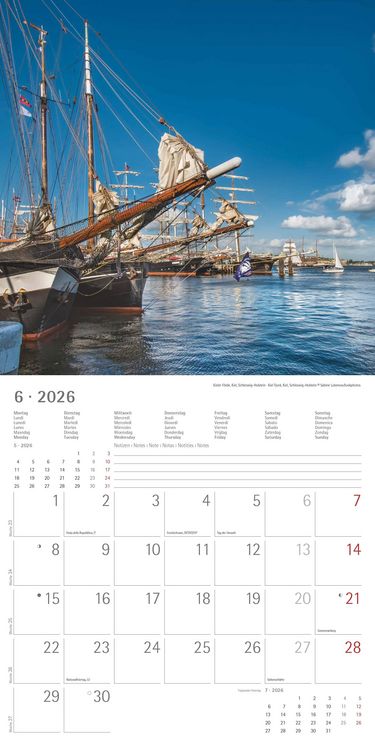 Alpha Edition Blumen-Kalender 2026 | Wandkalender 30x30cm Mit Notizplatz, Mondphasen & Feiertagen – Lovely Flowers
