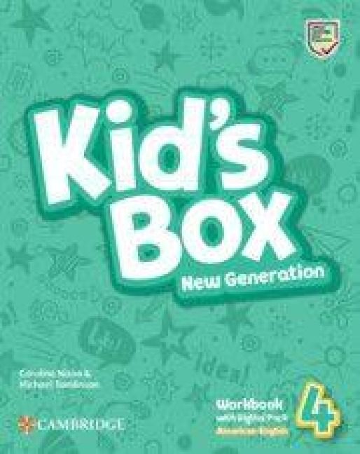 Produktbild: Kid's Box New Generation Level 4 Workbook with Digital Pack American English