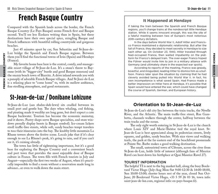 Produktbild: Rick Steves Snapshot Basque Country (Fifth Edition)