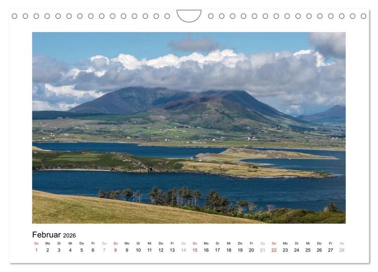 Produktbild: Kerry - Irlands rauer Westen (Wandkalender 2026 DIN A4 quer), CALVENDO Monatskalender