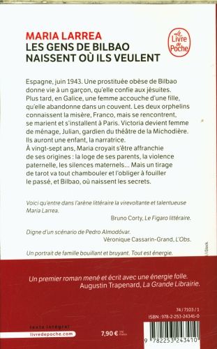 Produktbild: Les Gens de Bilbao naissent o&ugrave; ils veulent