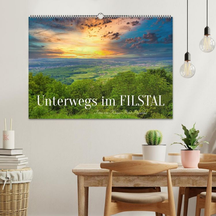 Produktbild: Unterwegs im Filstal (Wandkalender 2026 DIN A2 quer), CALVENDO Monatskalender