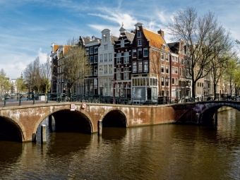 Produktbild: CALVENDO Puzzle Amsterdam - Herrenh&auml;user an der Keizersgracht | 1000 Teile Lege-Gr&ouml;&szlig;e 64x48cm Foto-Puzzle f&uuml;r gl&uuml;ckliche Stunden