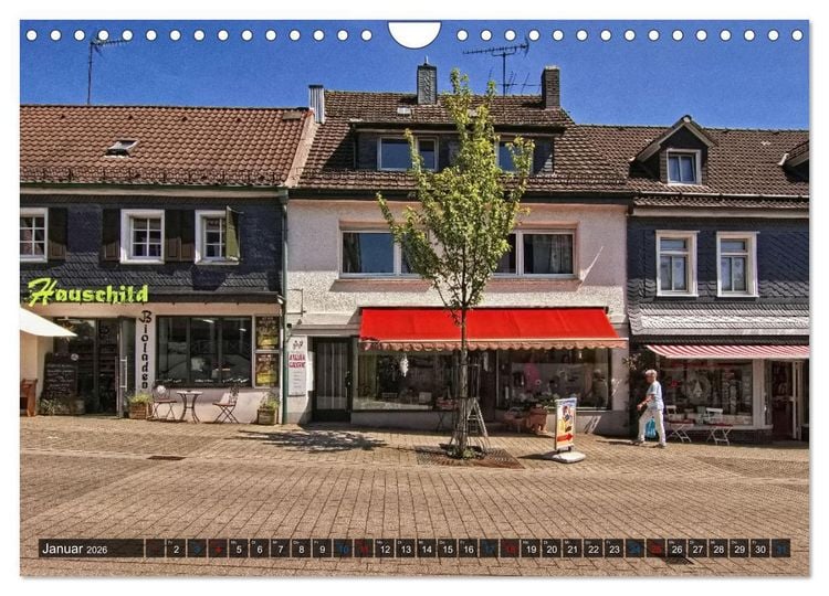 Produktbild: Stadtansichten N&uuml;mbrecht - Der Kurort im Oberbergischen Kreis (Wandkalender 2026 DIN A4 quer), CALVENDO Monatskalender