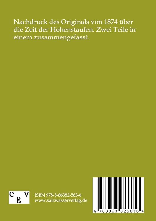 Produktbild: Kaiser Friedrich II. und die letzten Hohenstaufen