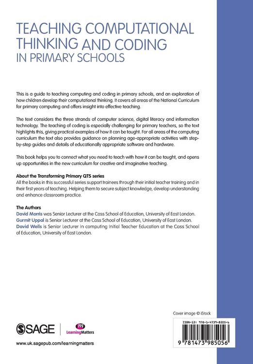 Produktbild: Teaching Computational Thinking and Coding in Primary Schools