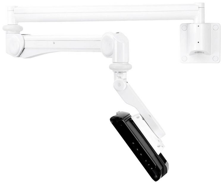 Produktbild: Neomounts FPMA-HAW300 Medical Monitor-Wandhalterung 1 Display(s) 25,4 cm (10") - 61 cm (24") Wei&szlig; Schwenkbar, Rotierbar, Neigbar, H&ouml;henverstellbar