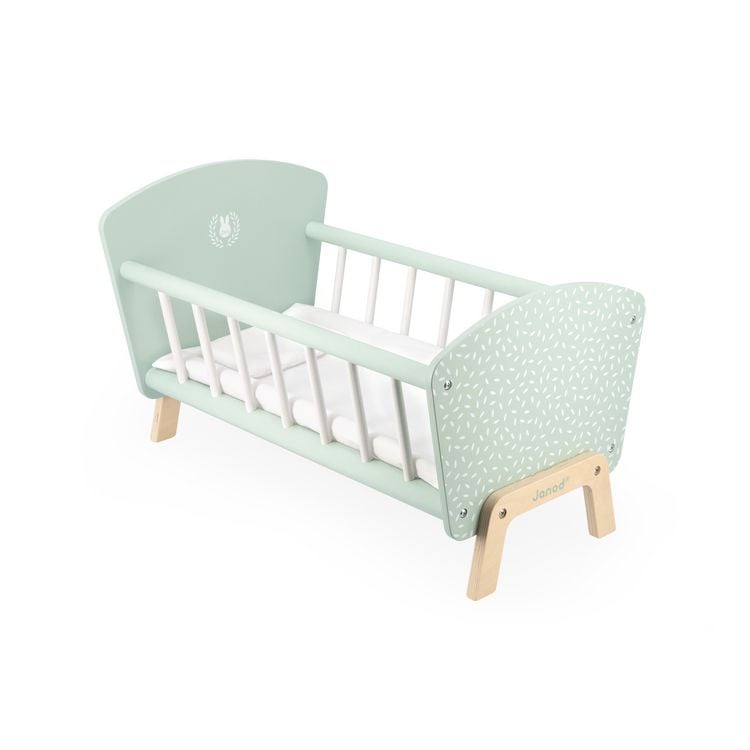 Produktbild: Puppenbett mit Hasenmotiv &ndash; F&uuml;r s&uuml;&szlig;e Tr&auml;ume