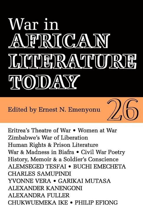 Produktbild: War in African Literature Today