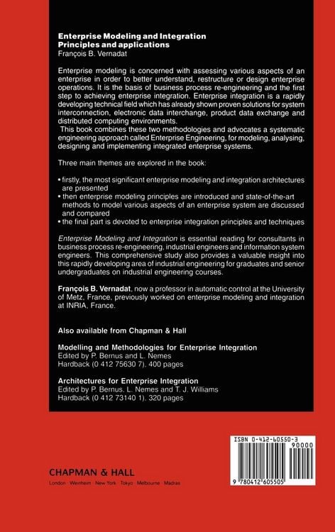 Produktbild: Enterprise Modeling and Integration