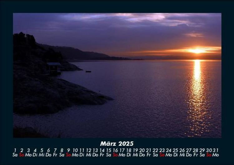 Produktbild: Sonnenunterg&auml;nge 2025 Fotokalender DIN A5