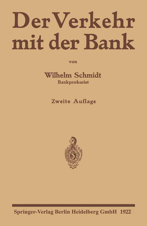 Produktbild: Der Verkehr mit der Bank