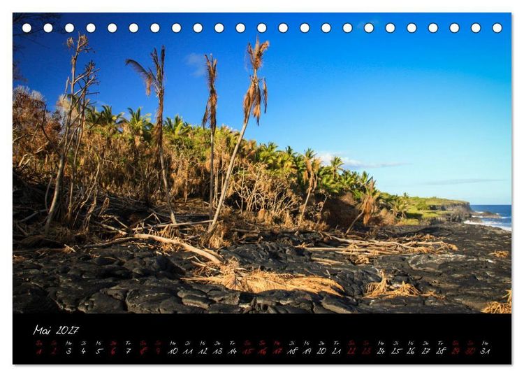 Produktbild: Kilauea Volcano Hawaii - Auf den Spuren von Feuerg&ouml;ttin Pele (Tischkalender 2027 DIN A5 quer), CALVENDO Monatskalender