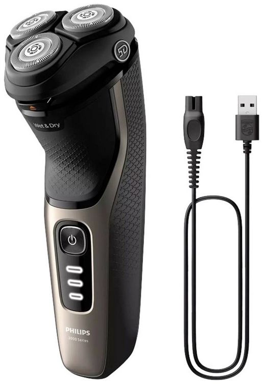Produktbild: Philips Bodycare S3242/12 Folienrasierer Schwarz/Gold