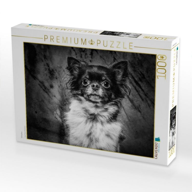 Produktbild: CALVENDO Puzzle Chihuahua | 1000 Teile Lege-Gr&ouml;&szlig;e 64x48cm Foto-Puzzle f&uuml;r gl&uuml;ckliche Stunden