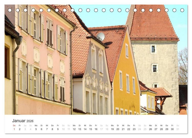 Produktbild: OBERPFALZ KULT.L - Urlaub in Nord-Bayern (Tischkalender 2026 DIN A5 quer), CALVENDO Monatskalender