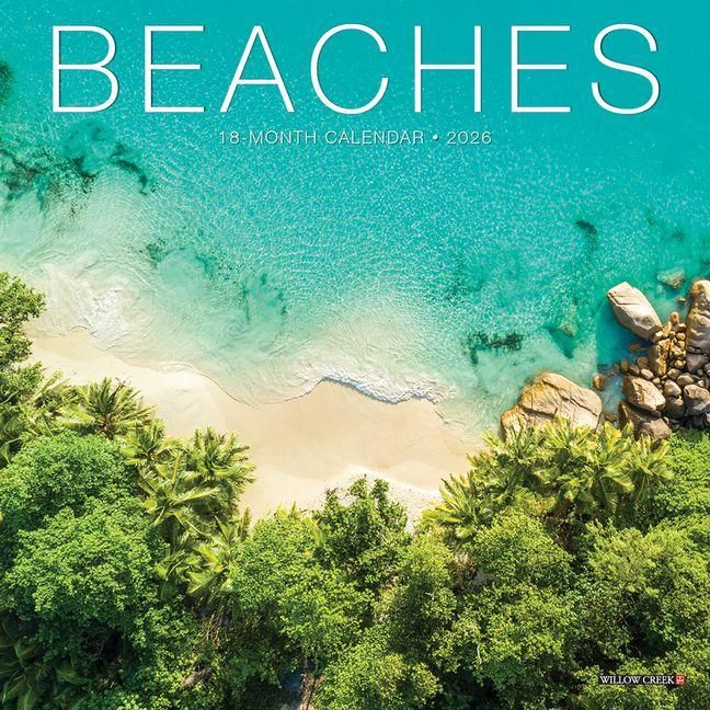 Produktbild: Beaches 2026 Mini Wall Calendar