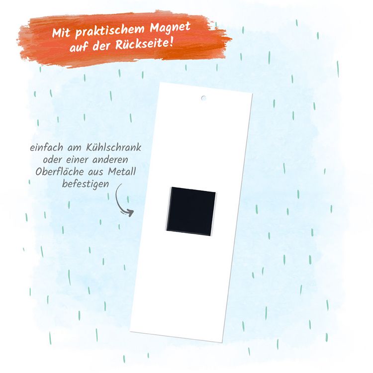 Produktbild: Tr&ouml;tsch Notizblock mit Stift und Magnet Krabbe