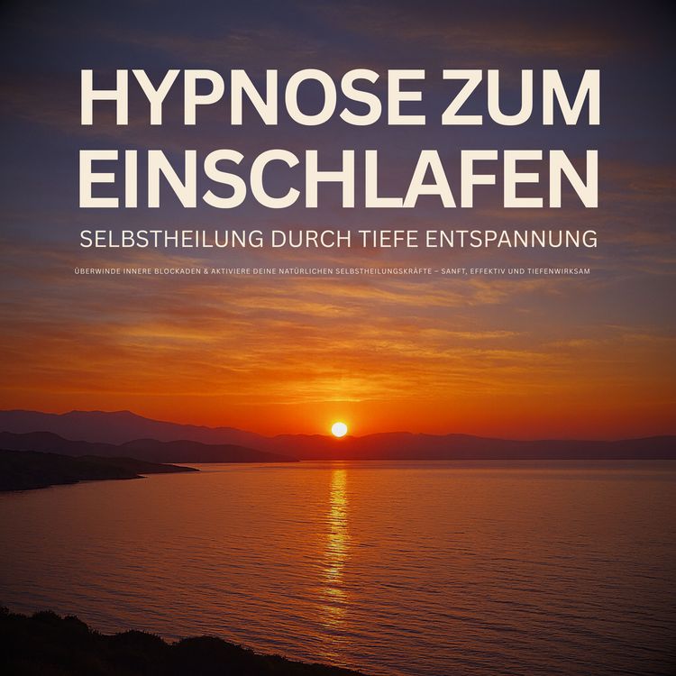 Produktbild: Hypnose zum Einschlafen: Selbstheilung durch tiefe Entspannung