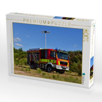 Produktbild: CALVENDO Puzzle Ziegler L&ouml;schgruppenfahrzeug LF 20 Katastrophenschutz Land Th&uuml;ringen / Feuerwehr Suhl | 1000 Teile Lege-Gr&ouml;&szlig;e 64x48cm Foto-Puzzle f&uuml;r