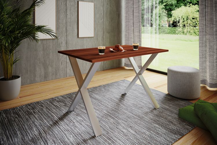 Produktbild: Premium Holz Esstisch K&uuml;chentisch Xona X 80x50