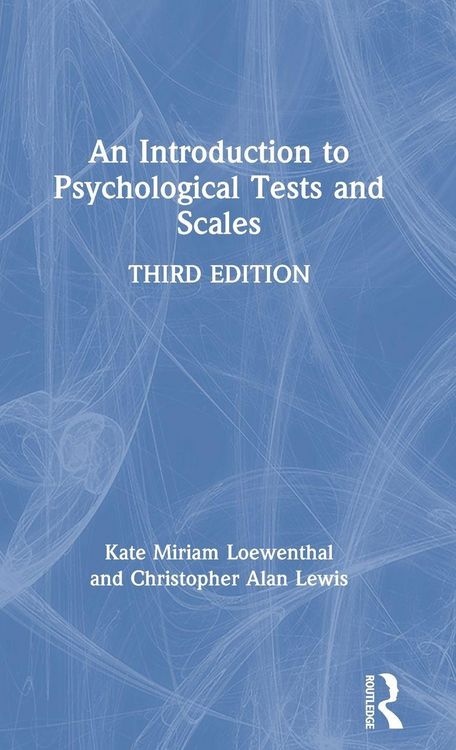 Produktbild: An Introduction to Psychological Tests and Scales