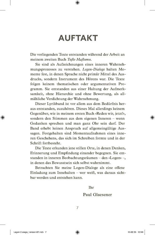 Produktbild: Innere Logen-Dialoge
