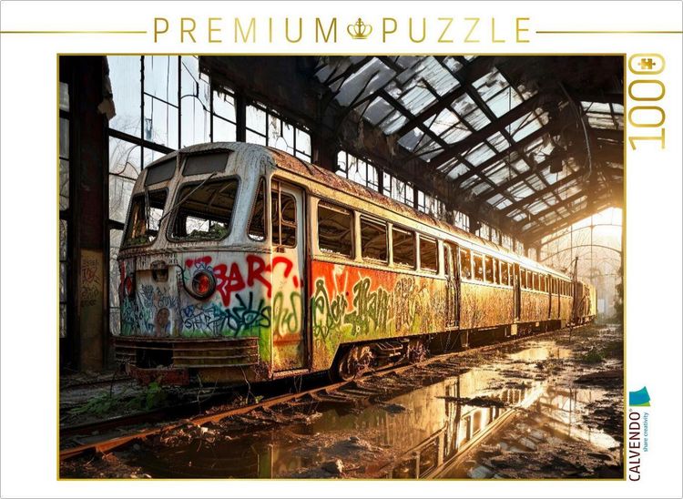 Produktbild: CALVENDO Puzzle Stra&szlig;enbahn | 1000 Teile Lege-Gr&ouml;&szlig;e 64x48cm Foto-Puzzle f&uuml;r gl&uuml;ckliche Stunden