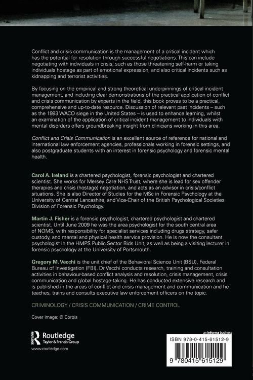 Produktbild: Conflict and Crisis Communication