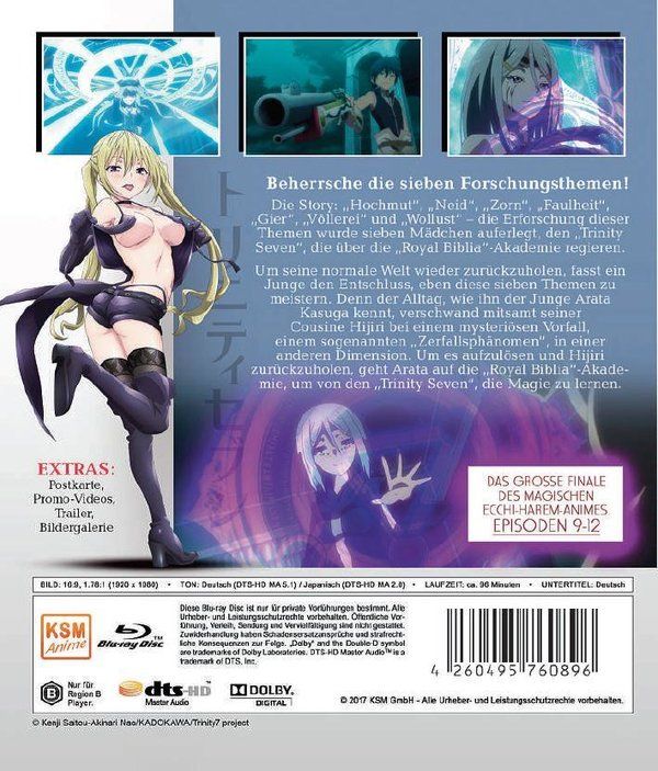 Produktbild: Trinity Seven Vol. 3 - Episoden 09-12