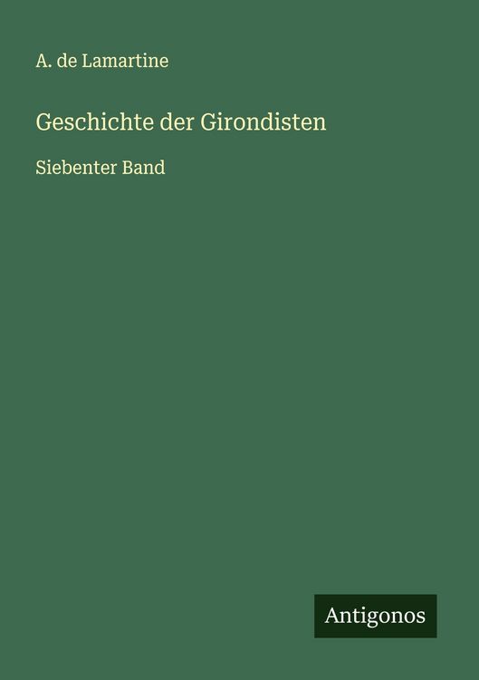 Produktbild: Geschichte der Girondisten