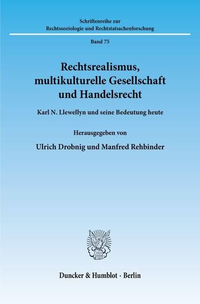 Produktbild: Rechtsrealismus, multikulturelle Gesellschaft und Handelsrecht.