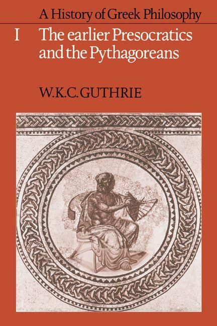 Produktbild: A History of Greek Philosophy