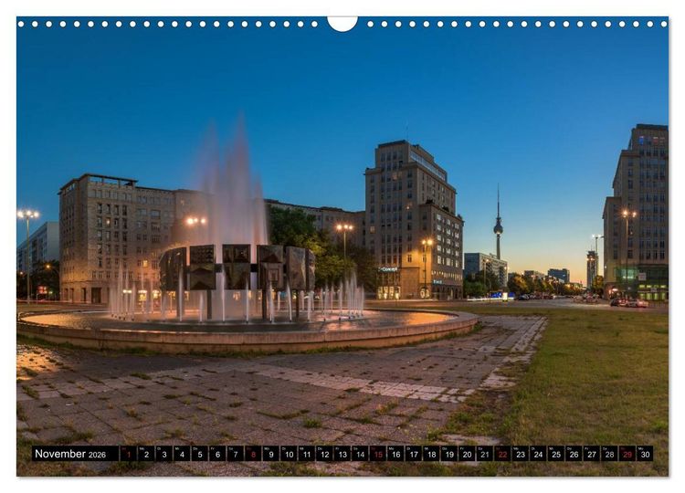 Produktbild: Berlin - Faszination Hauptstadt (Wandkalender 2026 DIN A3 quer), CALVENDO Monatskalender