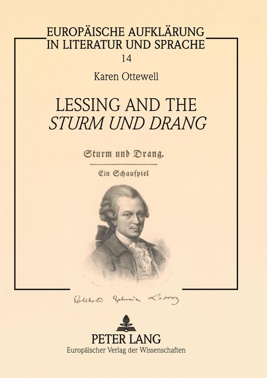 Produktbild: Lessing and the 'Sturm und Drang'