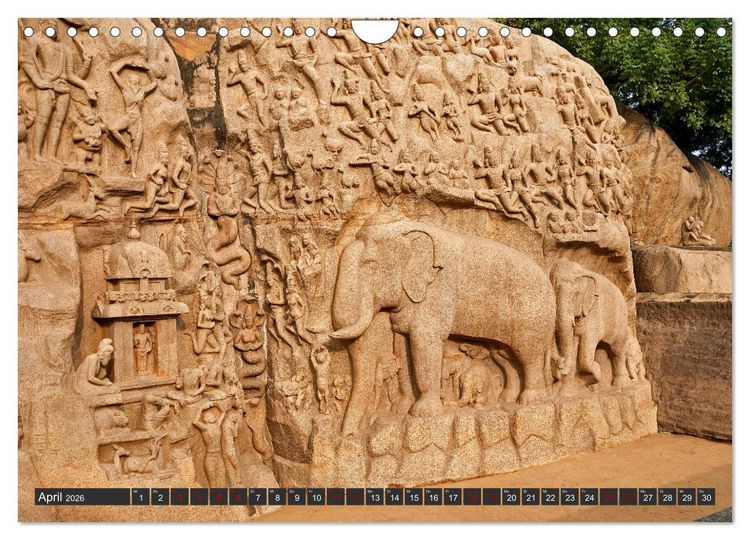 Produktbild: Indiens Tempel und Pal&auml;ste (Wandkalender 2026 DIN A4 quer), CALVENDO Monatskalender