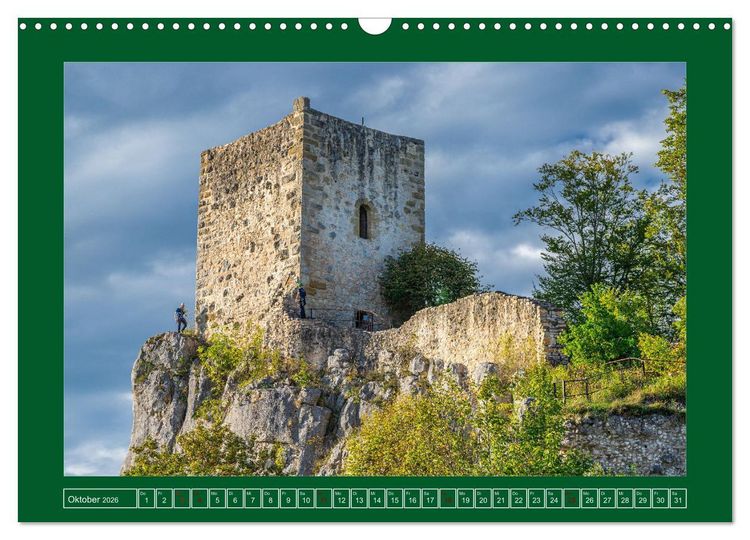 Produktbild: Romantische Ruinen (Wandkalender 2026 DIN A3 quer), CALVENDO Monatskalender