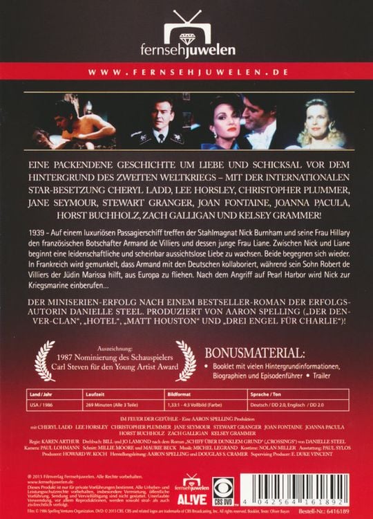 Produktbild: Im Feuer der Gef&uuml;hle - Die Komplette Miniserie [3 DVDs]