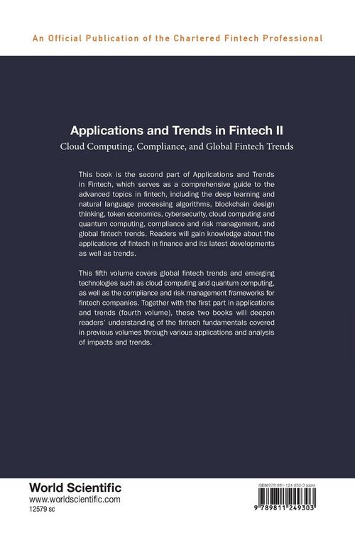 Produktbild: Applications and Trends in Fintech Ii