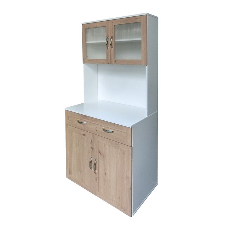 Produktbild: HTI-Living K&uuml;chenschrank Blanca Wei&szlig; Artisaneiche K&uuml;chenschrank Blanca Wei&szlig; Artisaneiche