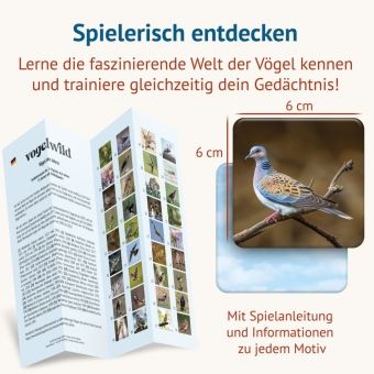 Produktbild: Vogelwild - Memospiel