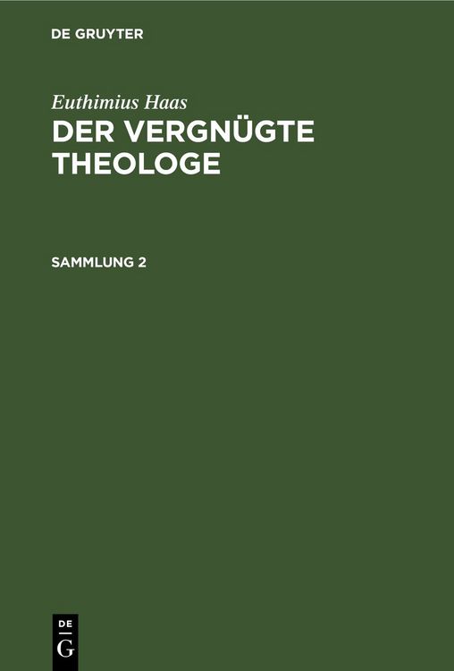 Produktbild: Der vergn&uuml;gte Theologe. Sammlung 2