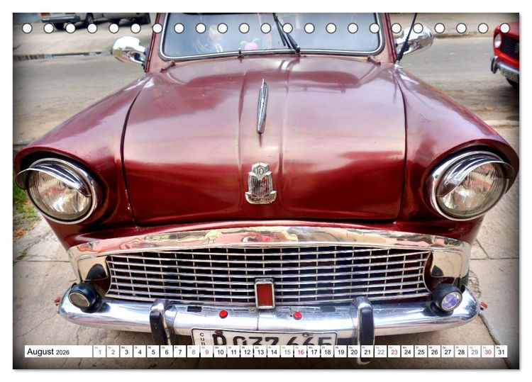 Produktbild: Oldtimer Rarit&auml;ten - Britische Traditionsmarken (Tischkalender 2026 DIN A5 quer), CALVENDO Monatskalender